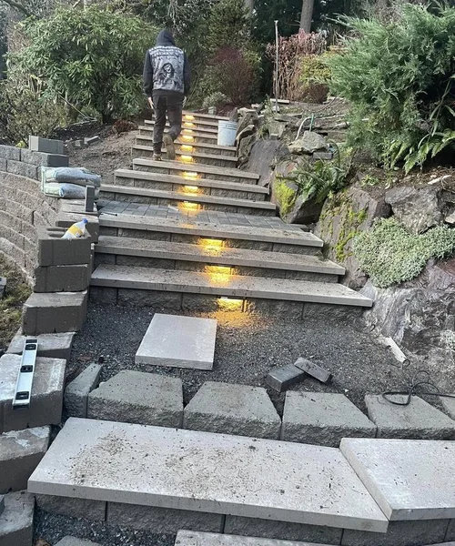 Staircase project completed in Sammamish 